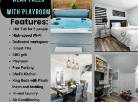 Sleeps 10 Near Niagara Falls With Hot Tub ,Playroom & ADU