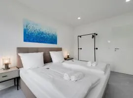 Apartment 150QM 8 Personen Neuss, Düsseldorf mit Terrasse, Parkplatz, Küche