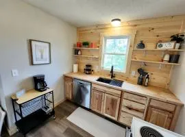 Secluded Rustic Cabin with Hot Tub Near Pere Marquette River in Big Rapids, Michigan
