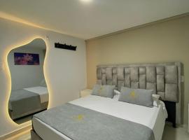 Hotel Santa Sofia，位于布卡拉曼加帕洛内格罗国际机场 - BGA附近的酒店