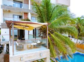 Serenity Terraces Beach, Resort，位于Kokrobite的酒店