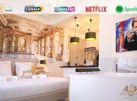 Le Gatsby - Cosy Flat - Jacuzzi - Senlis，位于桑利斯的酒店