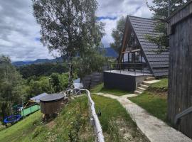 A-frame Muchia Scortii，位于西蒙的酒店