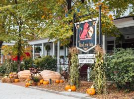 红狮旅馆，位于斯托克布里奇的酒店