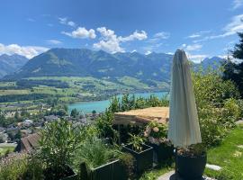 Chalet Seeblick，位于萨尔嫩的住宿