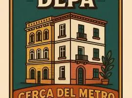 Acogedor departamento cerca del metro guerrero e hidalgo