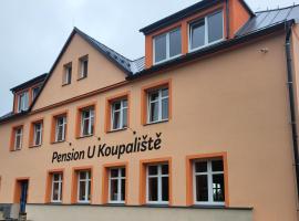 Pension U Koupaliště，位于蒂萨的酒店