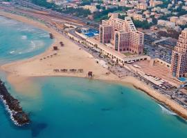 Almog Haifa Israel Apartments מגדלי חוף הכרמל，位于海法的酒店