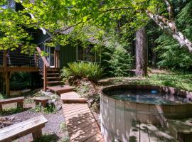 Fog & Fern Hideaway at Mount Rainier，位于阿什福德的别墅