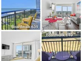 Coastal 2 Bedroom Condo-Oceanfront Views-Boardwalk 639 and 640