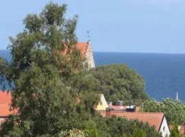 Takvåning i Simrishamn med havsutsikt