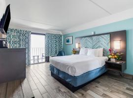 Crystal Coast Oceanfront Hotel，位于派恩诺尔肖尔斯的酒店