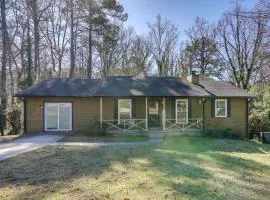 6 Mi to Stone Mtn Park The Forrest Home with Deck