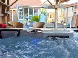 Maison familiale avec grand jardin et spa，位于拉特斯特德布赫的酒店