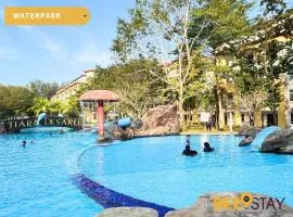Desaru Tiara Beach Resort Pool View 3-5PAX