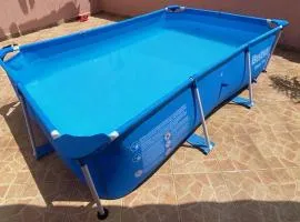 Maison de 3 chambres avec piscine tubulaire et clim à Karakcho
