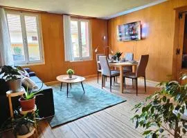 Interlaken house with Harder Kulm view