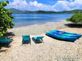 Long Bay Beach Villa - Beachfront Luxury Villa w Private Pool, Solar & Battery Backup