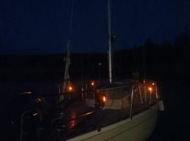 Accommodation on a sailboat in Sysmä harbour，位于Sysmä的酒店