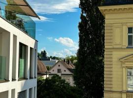 Ferienwohnung nur 1 min vom See，位于布雷根茨的酒店