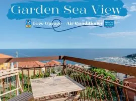 Garden & Sea View - Free Beach Access and Garage - WiFi