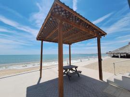 #7 Beach Front Private Room，位于圣费利佩的酒店