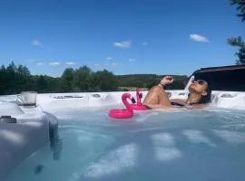 STREFA RELAKSU nad jeziorem z JACUZZI Mazury krainaalicji