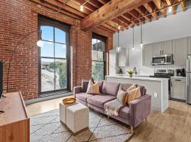 1BR DWTN Loft-Gated Parking-WD-G202，位于圣路易斯的酒店