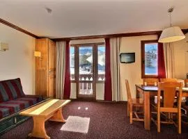 Appartement 3 pièces avec balcon et 2 salles de bains, 6 personnes, Plagne Soleil - FR-1-455-48