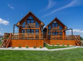 Szmaragdowe Karkonosze，位于梅斯瓦科维采的木屋