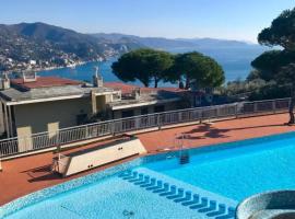 Il Poggetto - Apartment Sea View in Residence with Pool，位于拉帕洛的酒店