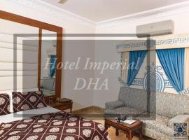 Hotel Imperial DHA，位于卡拉奇真纳国际机场 - KHI附近的酒店