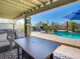 Backyard Oasis & Hot Tub: Mtn-View Wickenburg Home