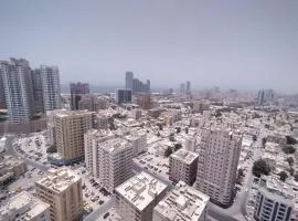 شقه غرفتين وصاله مطله على البحر 1705