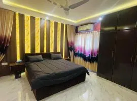 Park view city dancing fountains lake face