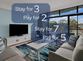 Waves - Luxury 3 Bedroom Apartment Special Offer，位于赫斯基森的酒店