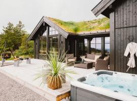 Cabin with jacuzzi on Lifjell，位于Lifjell的酒店