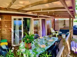 Mobilhome L'Aincontournable - 6 personnes - Clim - Terrasse