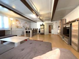 Chalet-Etage Mitten im Dorf，位于洛伊克巴德的酒店