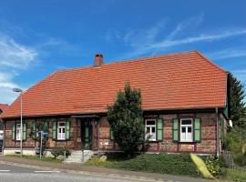 Ferienhaus Alte F&ouml;rsterei im Harz - Urlaub auf dem Bauernhof，位于哈尔茨格罗德的别墅