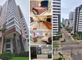 Apto 02 quartos | Ar | 500mts do mar | Aceita Pet