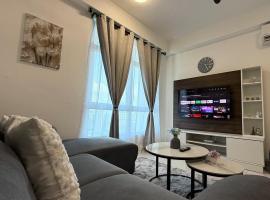 Cozy 3BR Condo, MIRAI Kajang,Netflix, WiFi，位于加影的酒店
