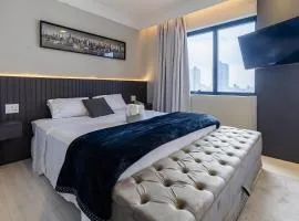 Flat Moderno Hotel Slaviero GRU até 4p | Delfhy
