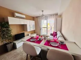 Beau studio meublé avec vue mer
