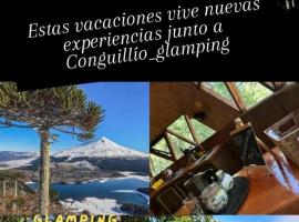 Domo conguillío glamping，位于梅利佩乌科的酒店