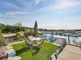 Waterfront Home with Dock and Hot Tub in Oak Harbor!