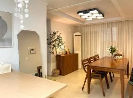 Arisu Sauna House 전철역2초#3BR#공항픽업#사우나#롯데월드#잠실#장박할인#Kspo#올림픽공원#명동#아산병원
