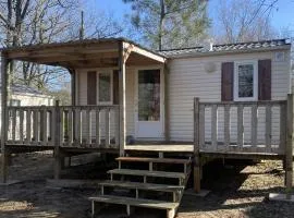 Mobil-home cosy avec terrasse pour 2 personnes - API-1-52-575