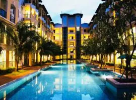Desaru Beach Luxury Suites Pool View 3Pax E1