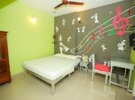 La Maison Radha，位于蓬蒂切里的住宿